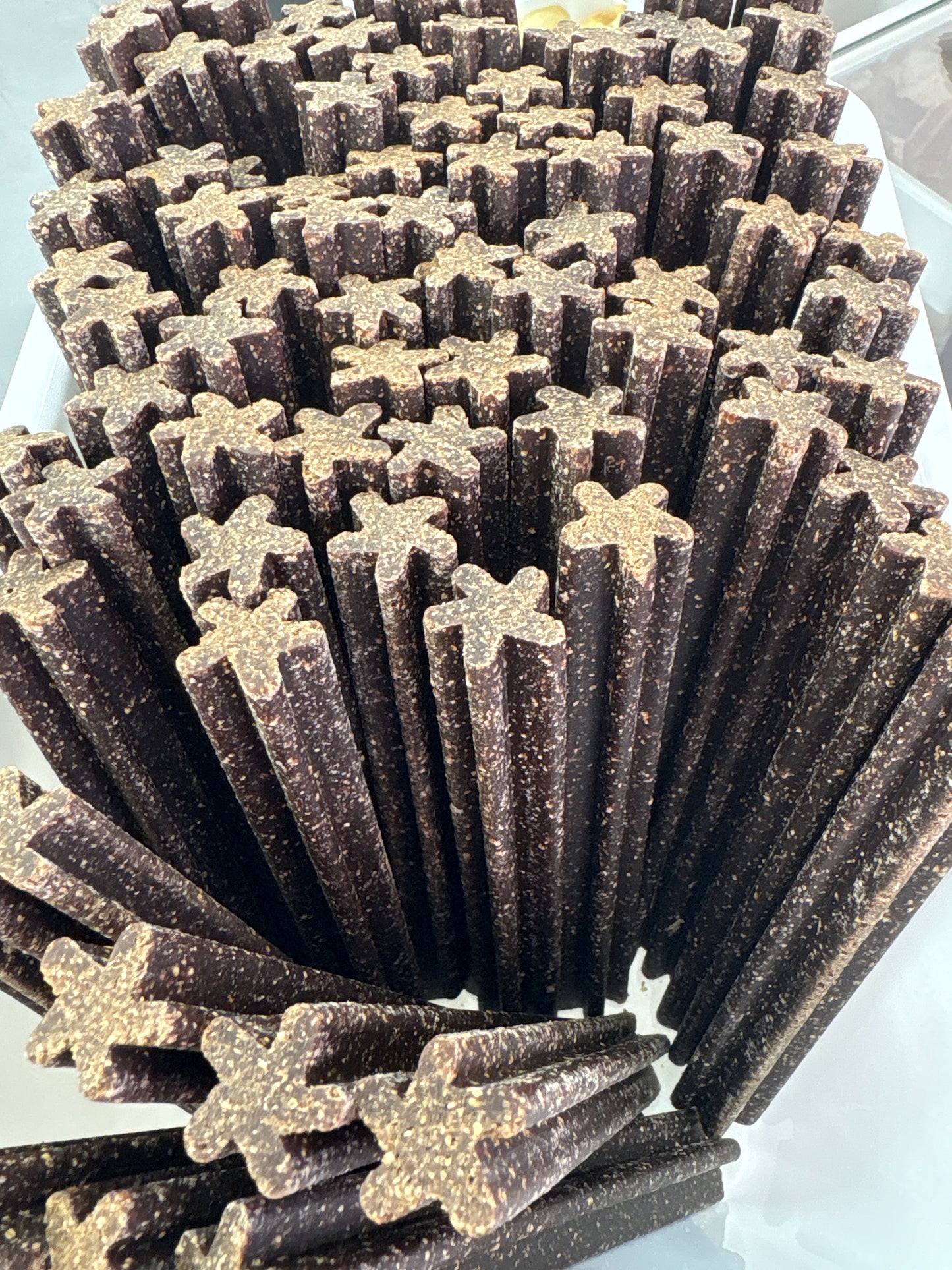 Peanut Butter Carob Bulk Dental Chews Pick your size