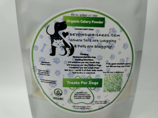 BeyondWhiskers Organic Celery Powder for Dogs or cats image 1