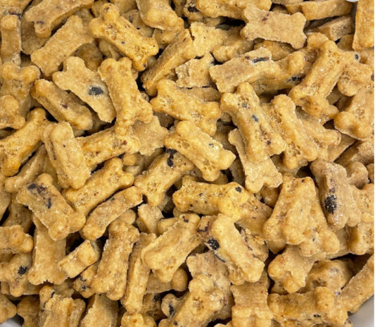 Mini Carob Chip Bones Soft and Chewy Dog Treats image 0