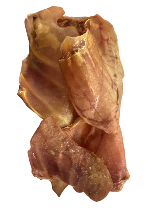 Pig Ears Chews dog treats (1 ear)
