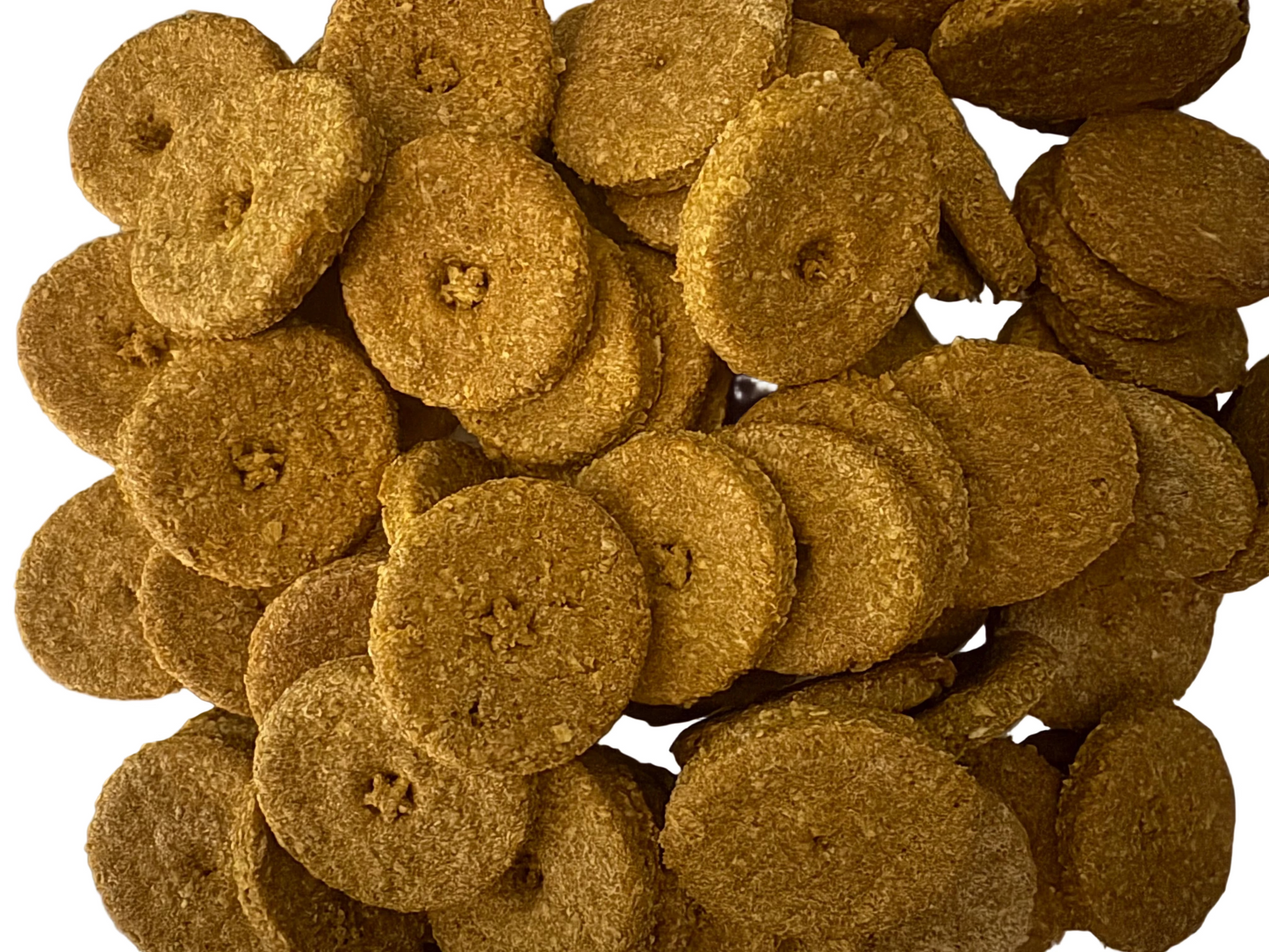 Carrot Cake crunchy dog treats from Beyondwhiskers—natural USA-made pet treats with dessert-inspired flavor