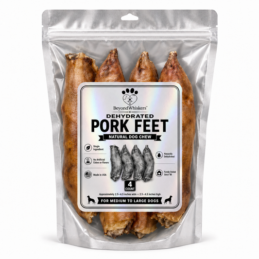 Dehydrated Pig Feet for Dogs