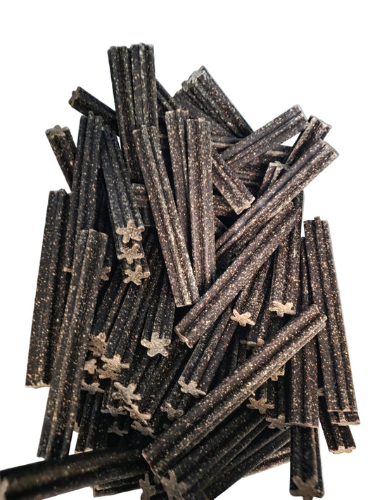 Peanut Butter & Carob Bulk Dental Chews | Beyondwhiskers