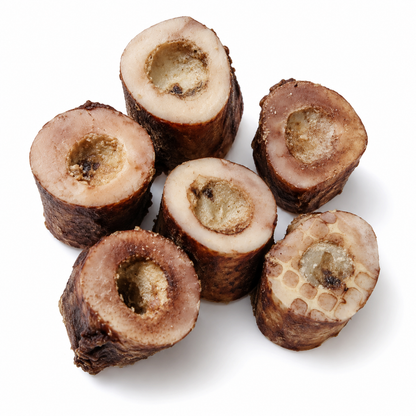 Dehydrated Beef Marrow Bones for Dogs | Small 2–3 Inch Chews