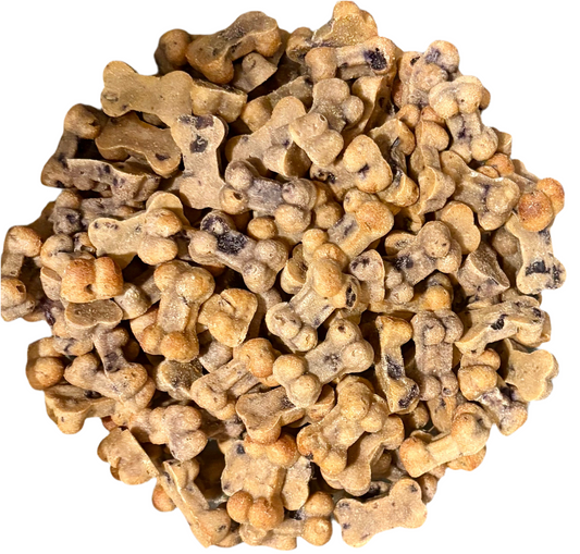 Peanut Butter & Blueberry Soft Dog Treats.