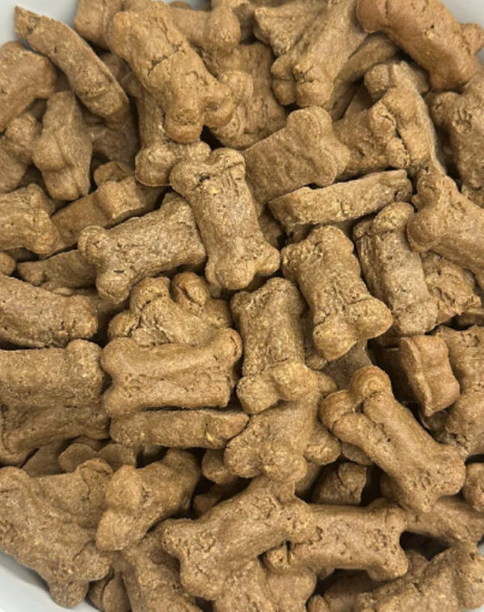 BeyondWhiskers Smoked Bacon Crunchy Bones Dog treats (BULK) image 0