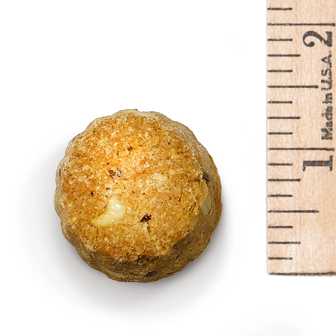 Peanut Butter & Honey Oat Pies (WHEAT-FREE) soft Dog Treats Bulk image 1