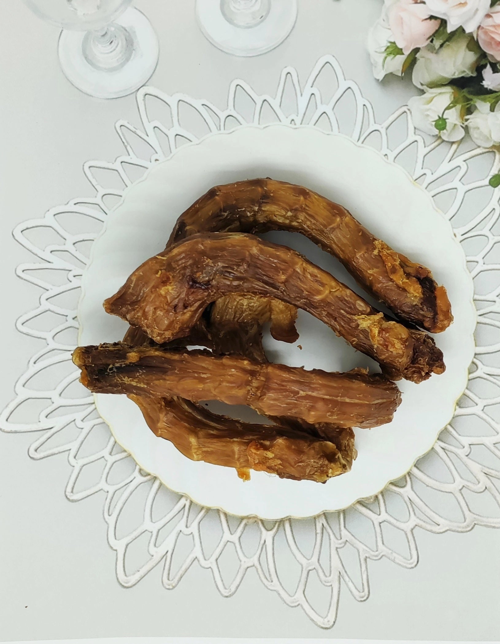 BeyondWhiskers Skinless Chicken Necks for Small Dogs, dog treats image 0