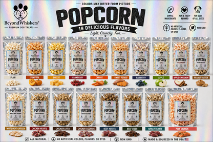 Dog Popcorn Treats (Pupcorn) – Light & Crunchy Dog Snack