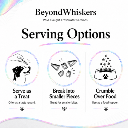 Wild-Caught Sardines for Dogs & Cats