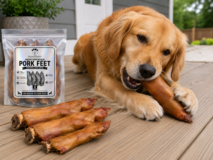 Dehydrated Pig Feet for Dogs