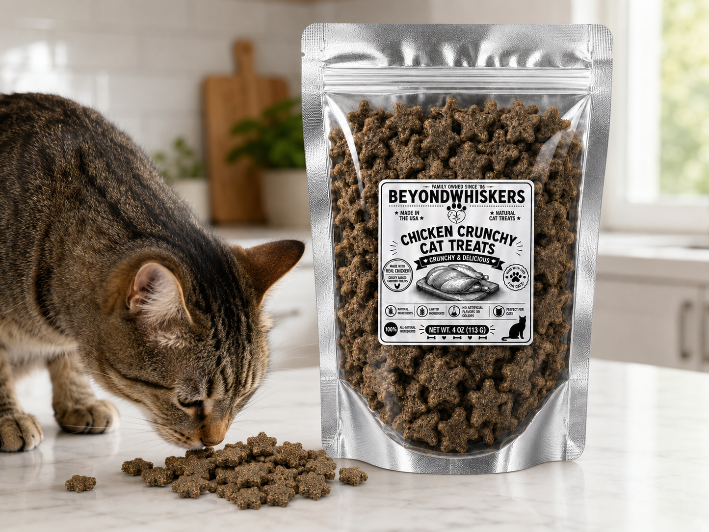 Chicken Crunchy Cat Treats