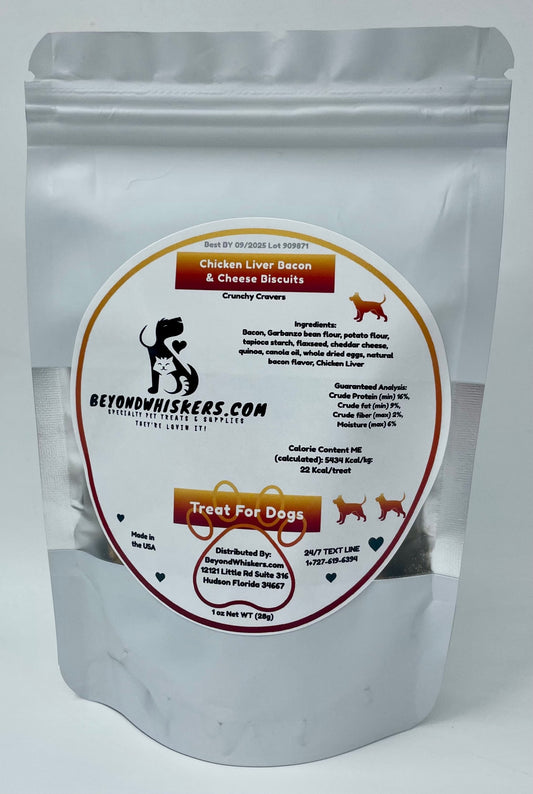 BeyondWhiskers Chicken Liver, Bacon and Cheese dog treats image 0