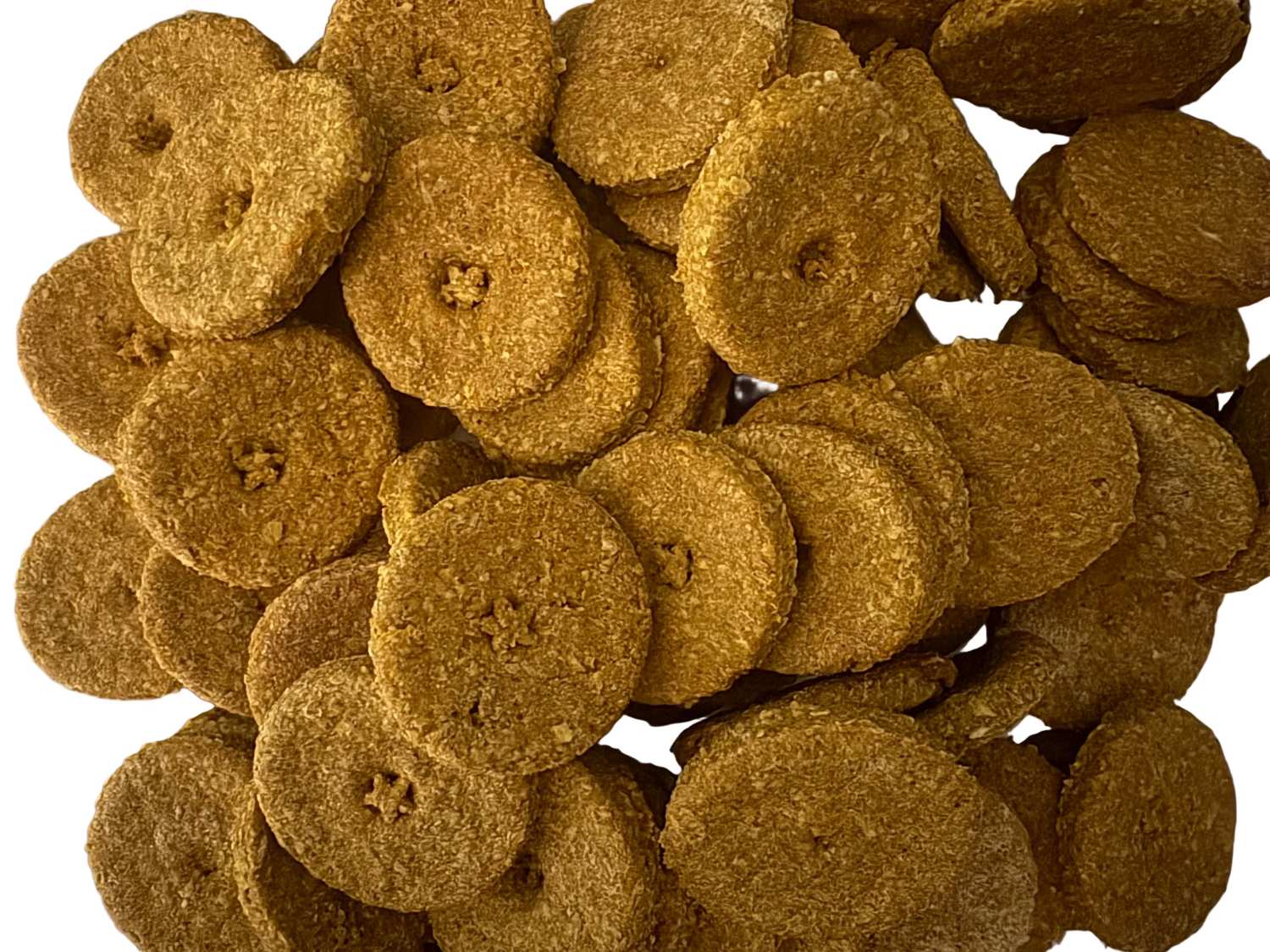 Carrot Cake crunchy dog treats from Beyondwhiskers—natural USA-made pet treats with dessert-inspired flavor
