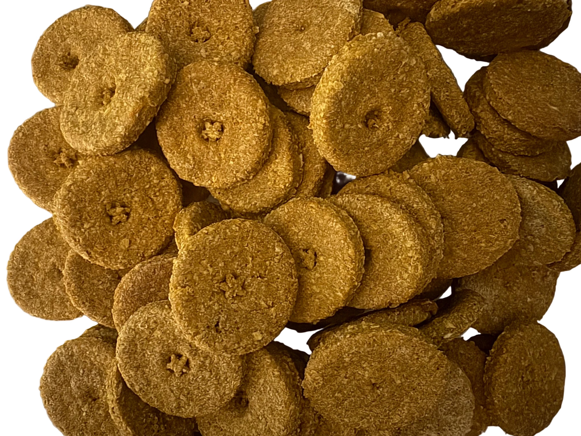 Carrot Cake crunchy dog treats from Beyondwhiskers—natural USA-made pet treats with dessert-inspired flavor
