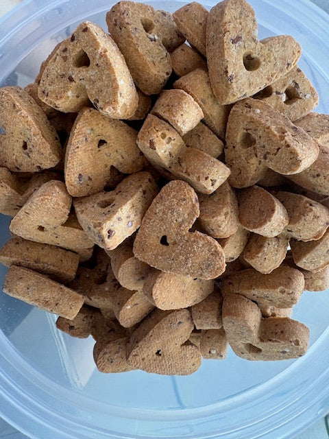 Bacon and Cheese Biscuit dog treats