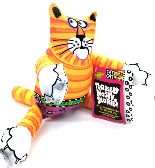 Fat Cat Classics Terrible Nasty Scaries Kitty Dog Toy  15 inches image 0