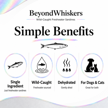 Wild-Caught Sardines for Dogs & Cats