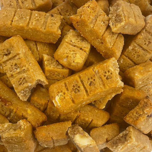 Breakable Peanut Butter and Honey Bars Soft Dog Treats image 0