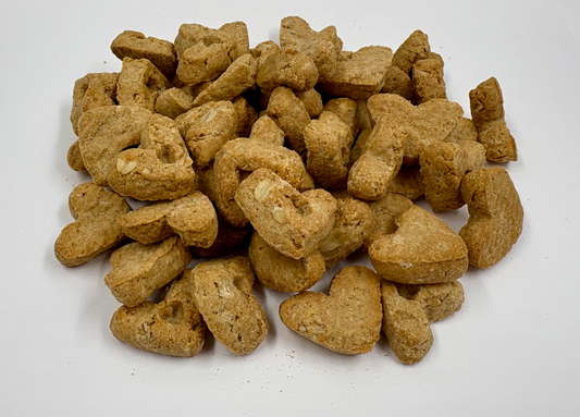 BeyondWhiskers Peanut Butter Honey Oats Crunchy Dog Treats image 0