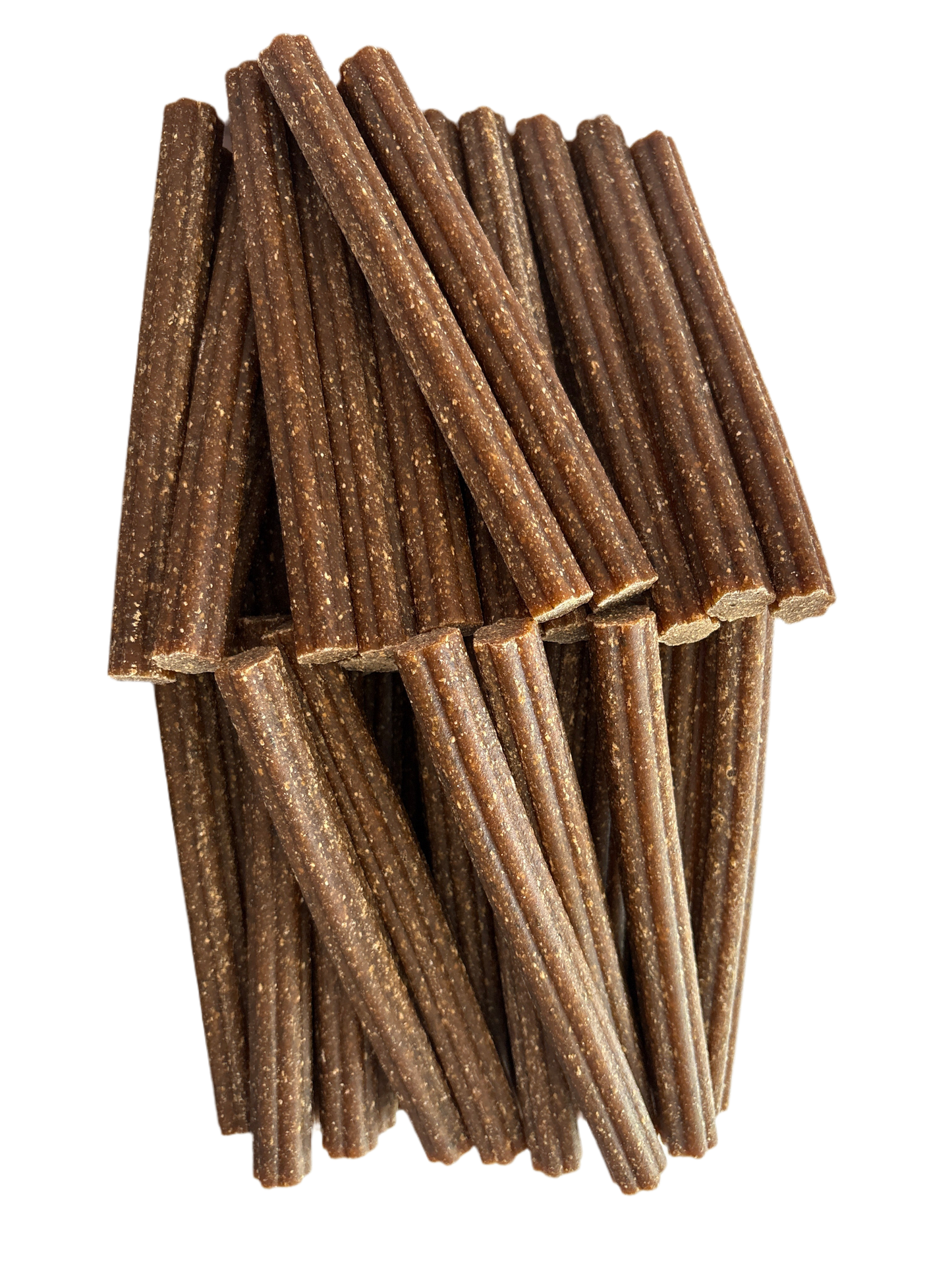 Long-lasting beef dental chews for medium and large dogs made in the USA