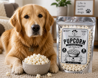Dog Popcorn Treats (Pupcorn) – Light & Crunchy Dog Snack