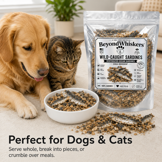 Wild-Caught Sardines for Dogs & Cats