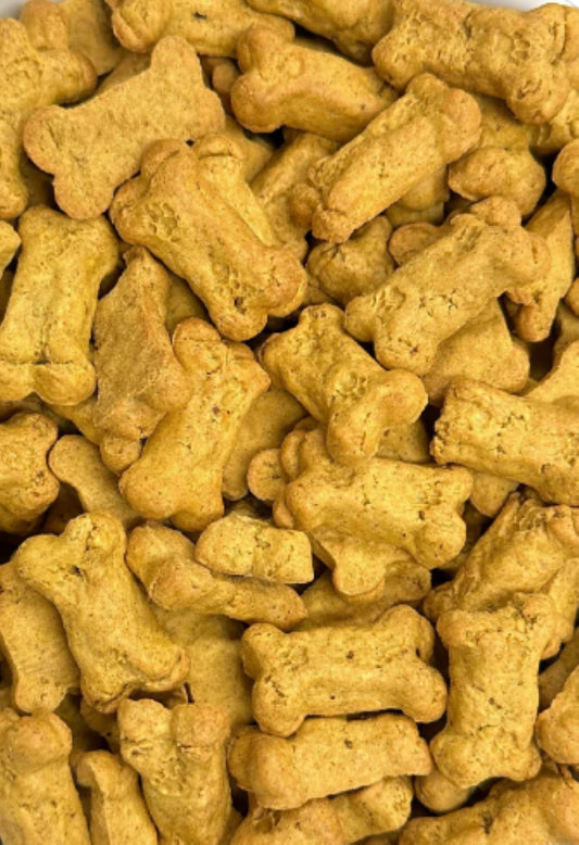BeyondWhiskers Pumpkin Bites Crunchy Dog Treats image 0