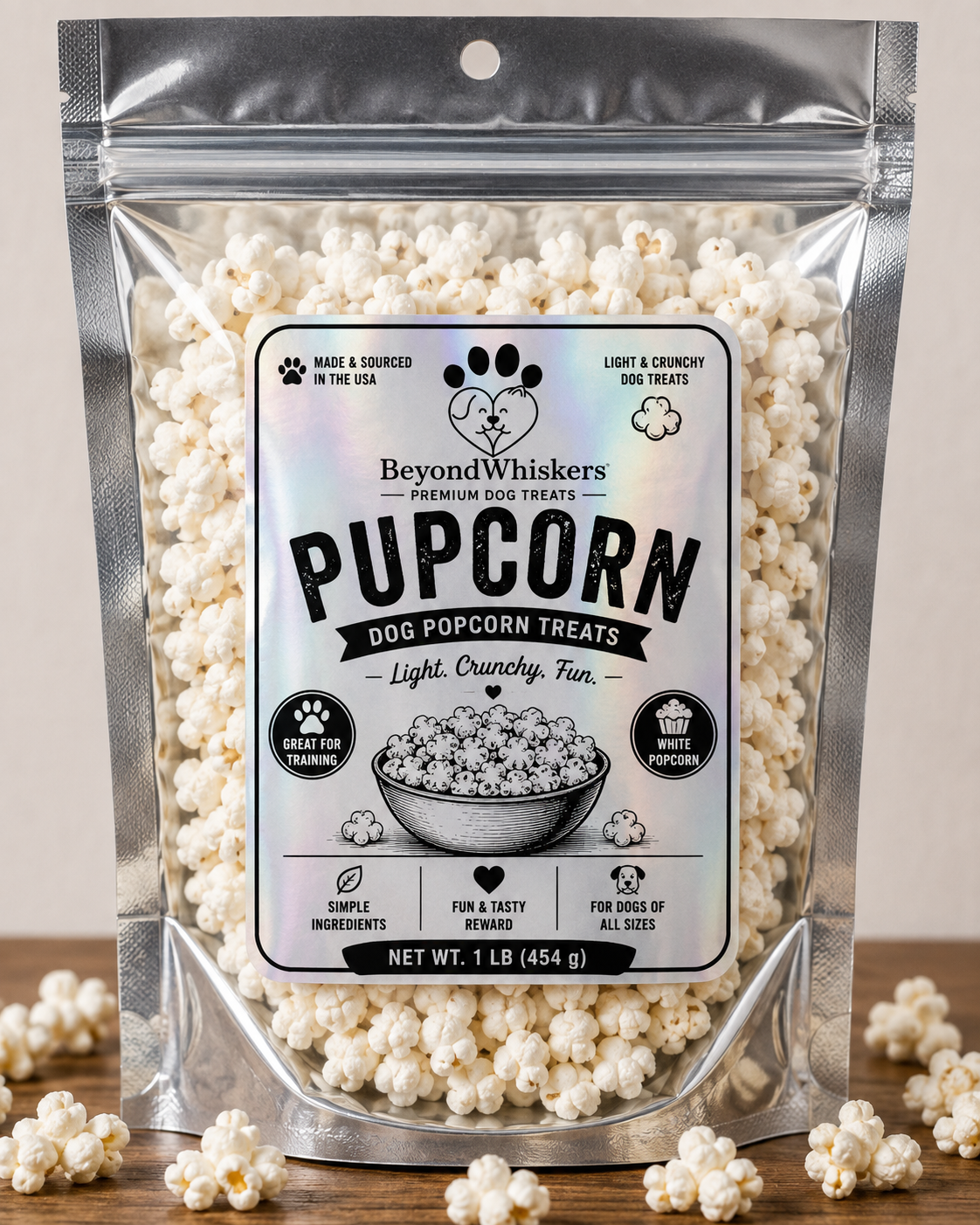 Dog Popcorn Treats (Pupcorn) – Light & Crunchy Dog Snack