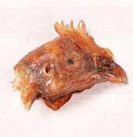 BeyondWhiskers Chicken Heads dog treat chews All-Natural (1 Head) image 0
