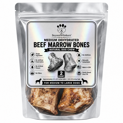 Medium Dehydrated Beef Marrow Bone Dog Chew