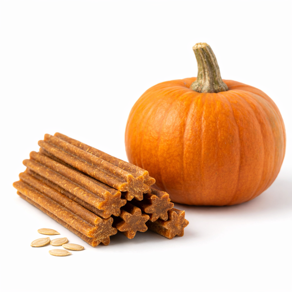 Pumpkin Dental Dog Chews – Natural Teeth Cleaning Treats | BeyondWhiskers