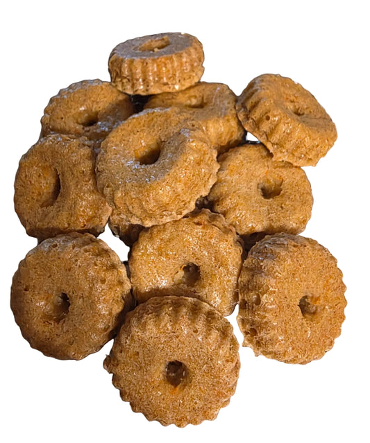 Carrot Cake Crunchy Dog Treats | Beyondwhiskers