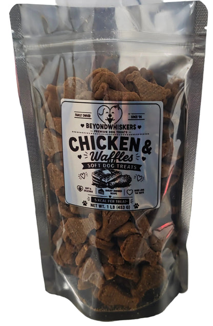 Chicken and Waffles Soft Dog Treats