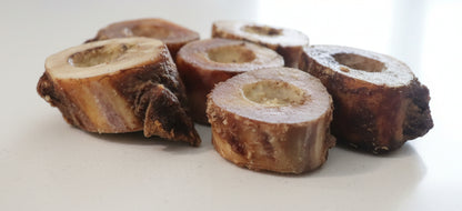 Dehydrated Beef Marrow Bones for Dogs | Small 2–3 Inch Chews