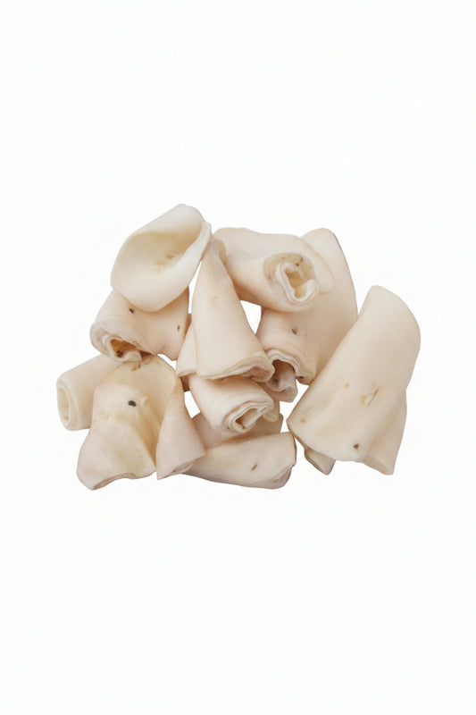 White Coned Cow Ears Wholesale | Bulk Natural Dog Chews | Coned Cow Ear Dog Treats | Made in USA
