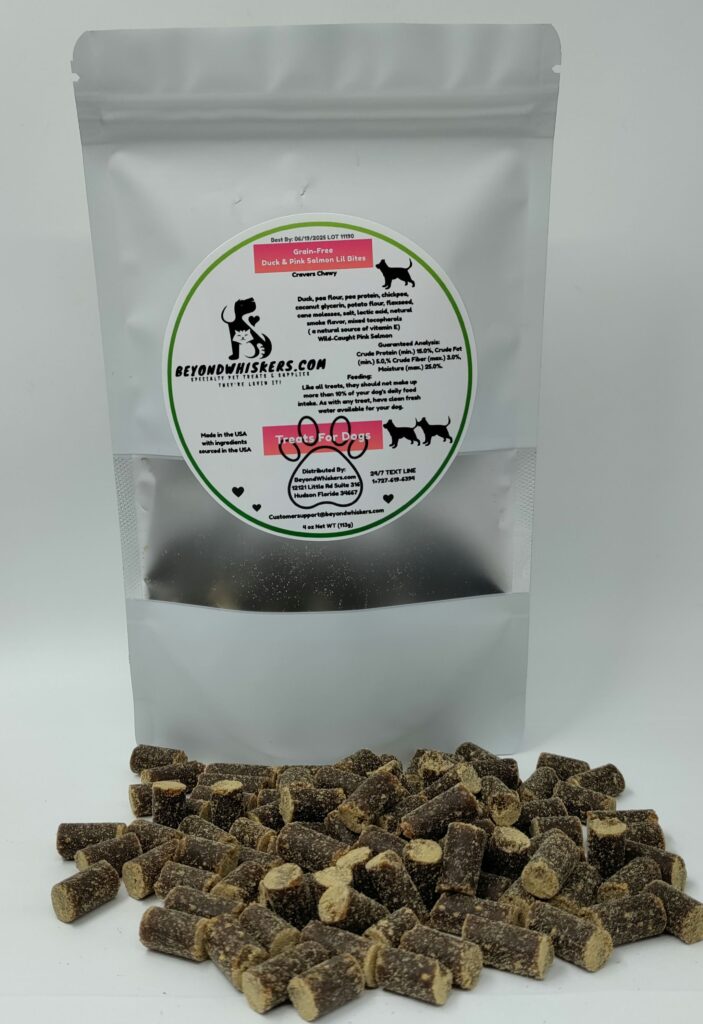 Cranberry Duck & Salmon Mini Training Treats for Dogs