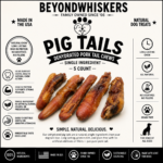 Dehydrated Pork Tails for Dogs 4