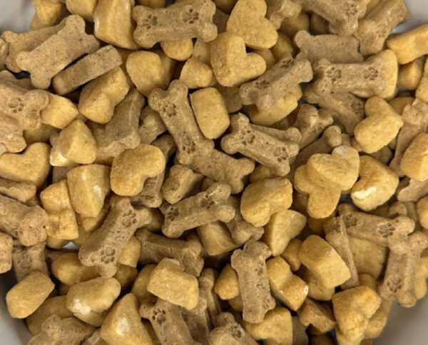 Sweetheart Crunch Bones crunchy and soft white-label dog treats