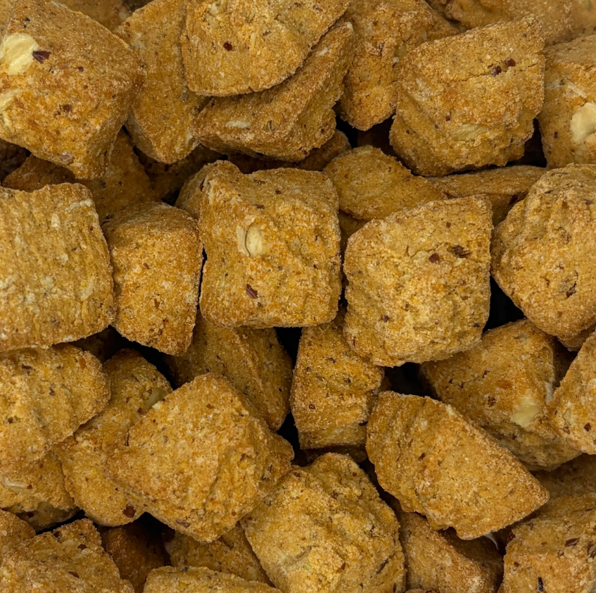 Bacon Cheddar Crunch Bites Dog Treats | Made in USA