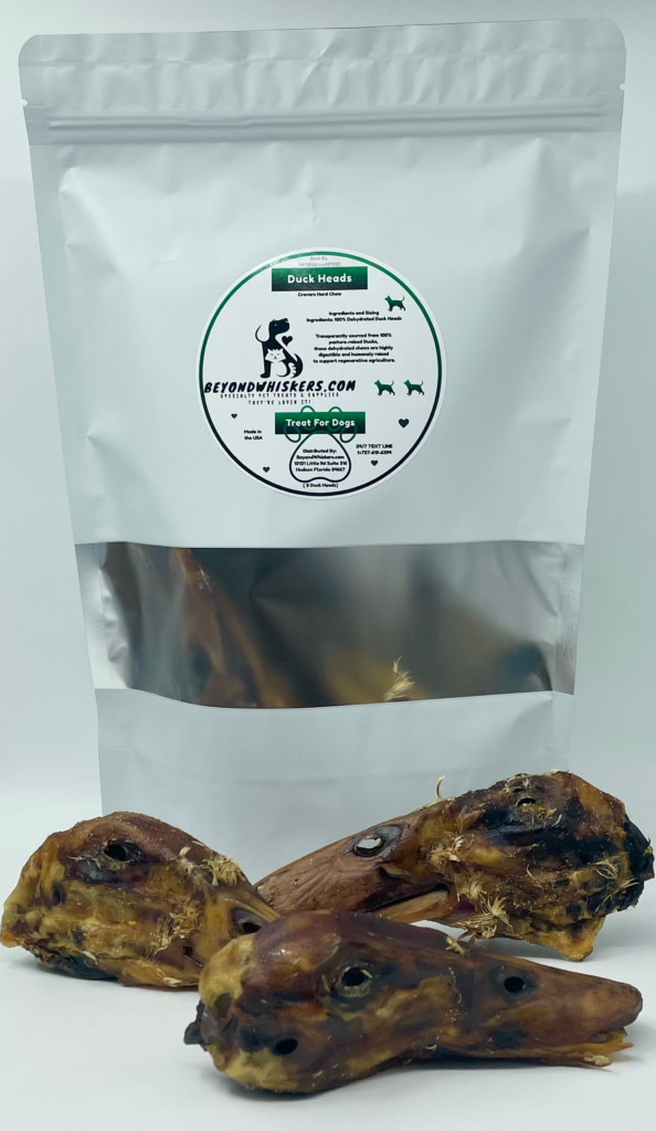 Duckhead Crunchy Dog Treats - Natural, USA Made | BeyondWhiskers