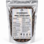 Dehydrated Whole Chicken Hearts Dog Treats – 100% Chicken Hearts 6