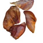 Pig Ears for Dogs – Natural Dehydrated Hog Ear Chews, Long Lasting High Protein Dog Treats 3