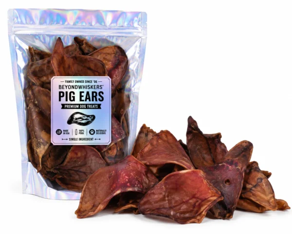 Dehydrated Pig Ears for Dogs - Product Photo - WebP Dehydrated Pig Ears for Dogs – Natural Chews